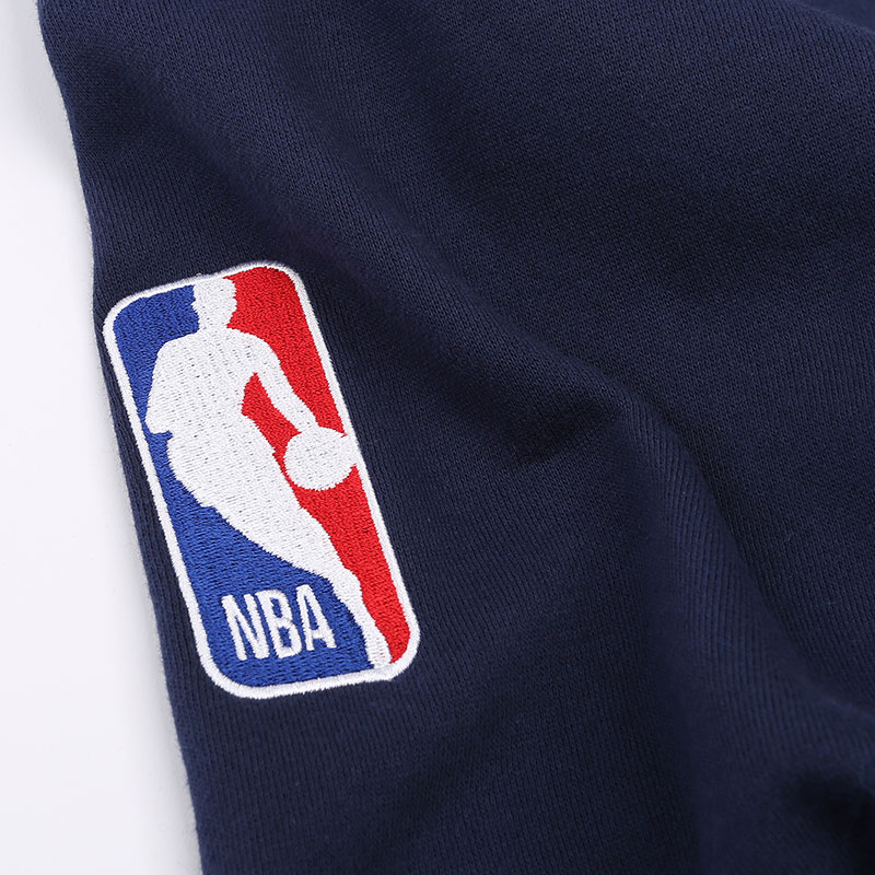 мужская синяя толстовка Nike Golden State Warriors City Edition Courtside NBA Pullover Hoodie CN1810-419 - цена, описание, фото 4
